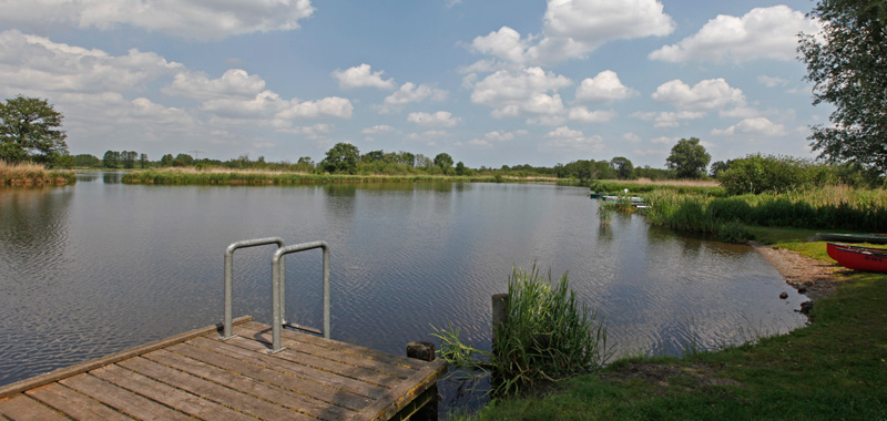 Peene bei Sophienhof - Wasserwanderrastplatz